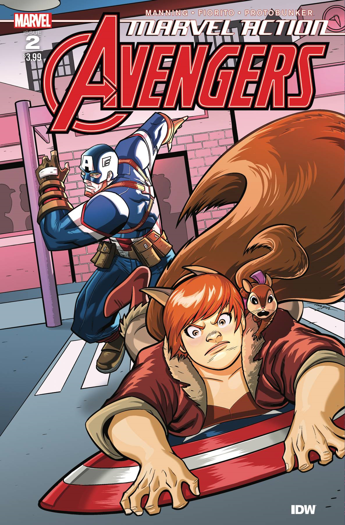 Marvel Action Avengers (Cvr A Mapa) Idw Publishing Comic Book 2020