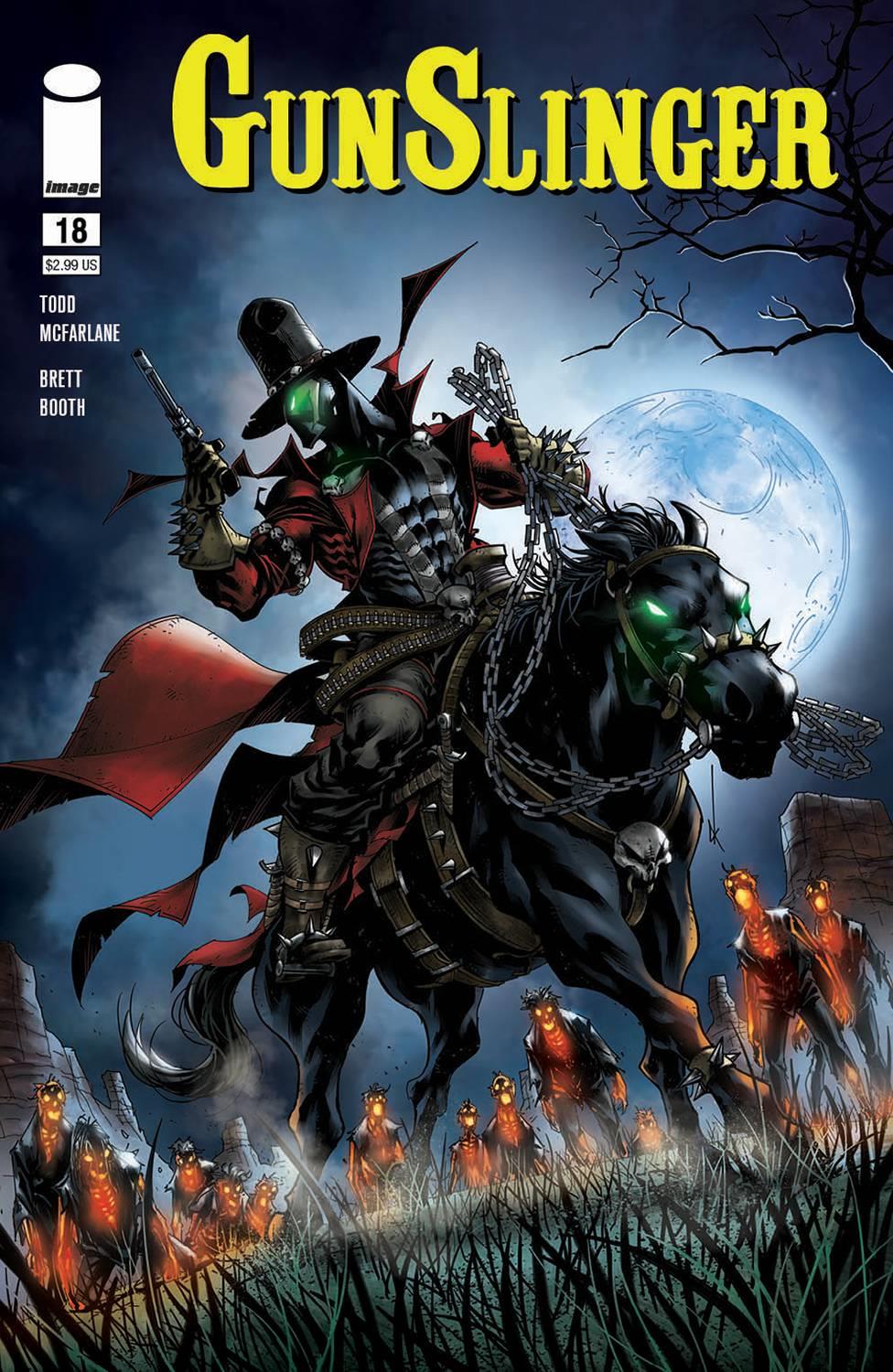 Gunslinger Spawn #18 Cvr B Keane Image Comics Comic Book