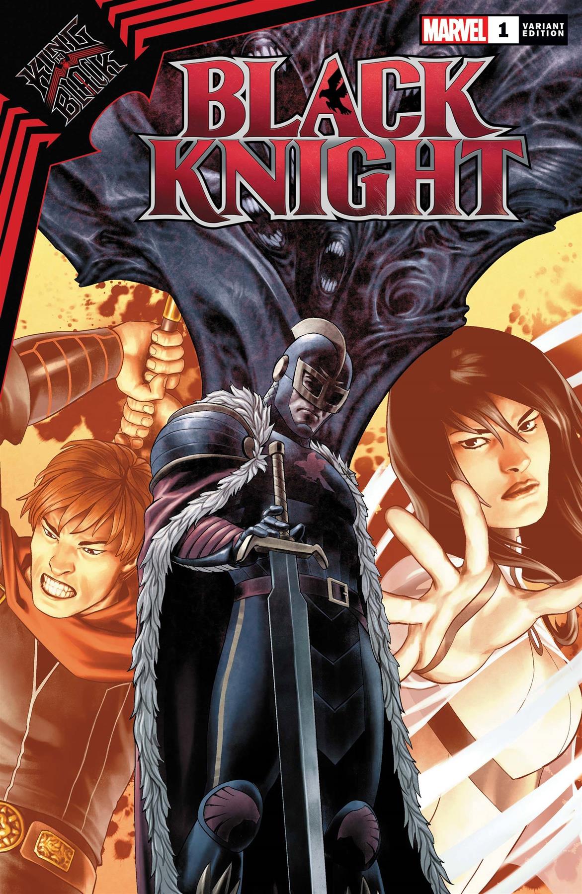 King In Black Black Knight #1 Saiz Var Marvel Comics Comic Book