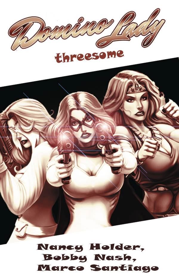 Domino Lady Threesome #1 4 Copy Incv Cvr (4 Copy Incv Cvr) Moonstone Comic Book