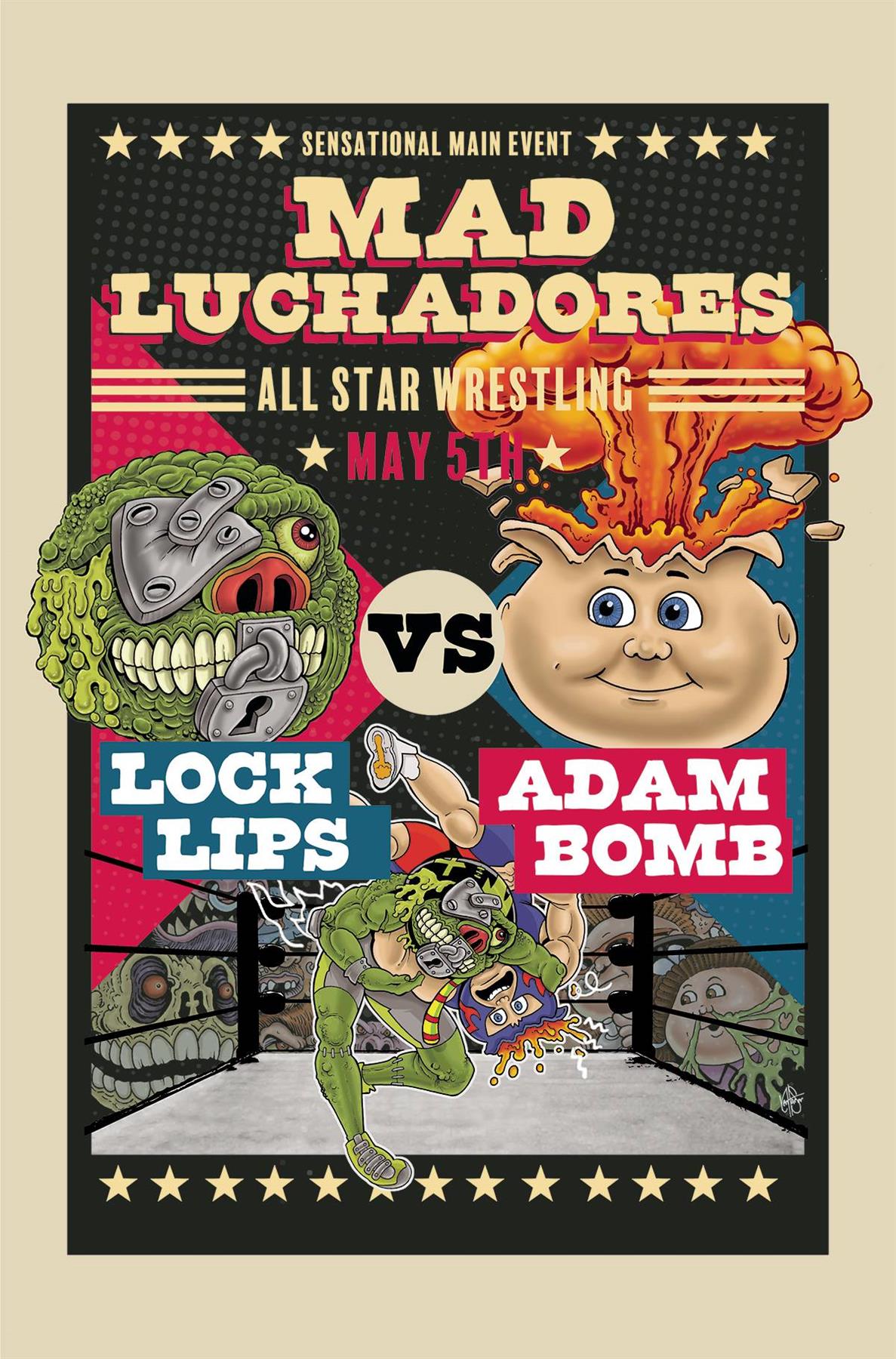 Madballs Vs Garbage Pail Kids Slime Again #1 Cvr C Poster Ar Dynamite Comic Book