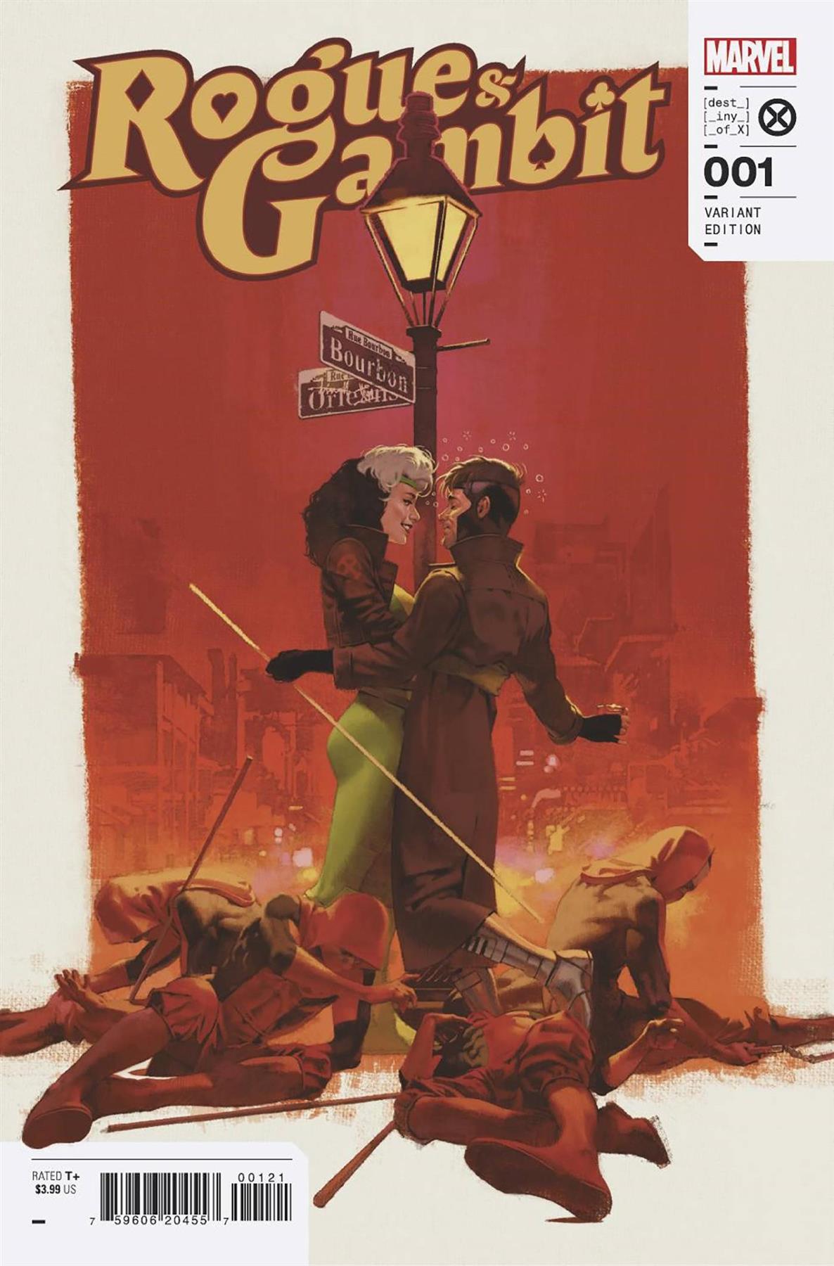 Rogue And Gambit #1 Aspinall Pulp Var (Aspinall Pulp Var) Marvel Prh Comic Book 2023