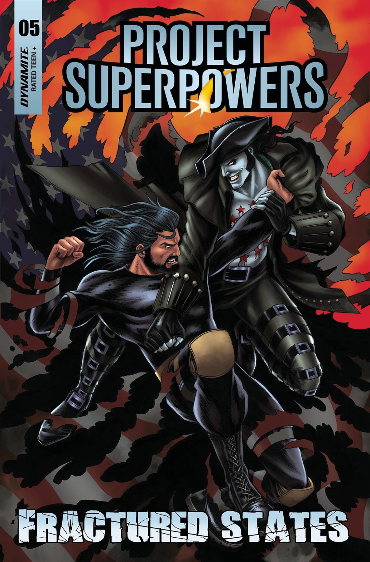 Project Superpowers Fractured States #5 Cvr A Rooth Dynamite Comic Book