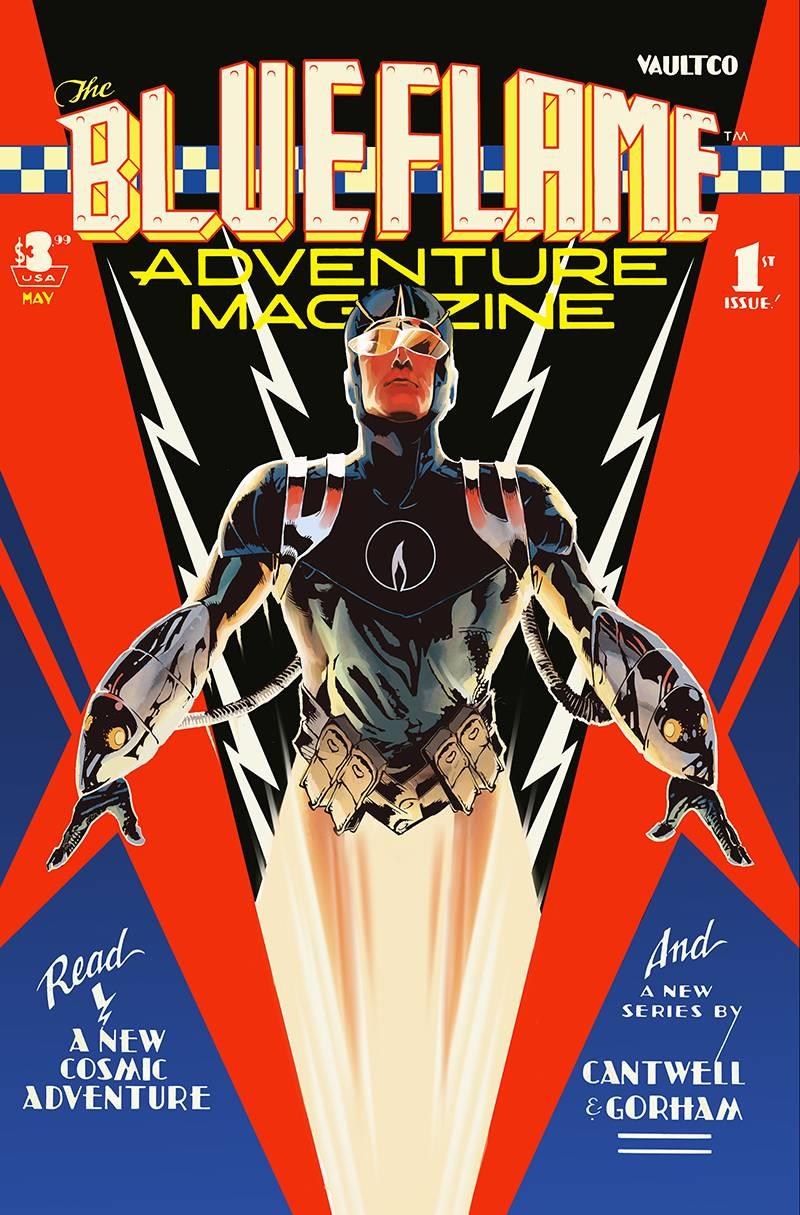 Blue Flame #1 Cvr C Daniel Vault Comics Comic Book