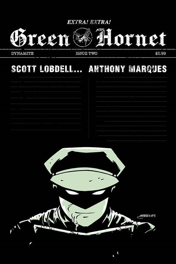 Green Hornet #2 (Cvr B Marques) Dynamite Comic Book 2020