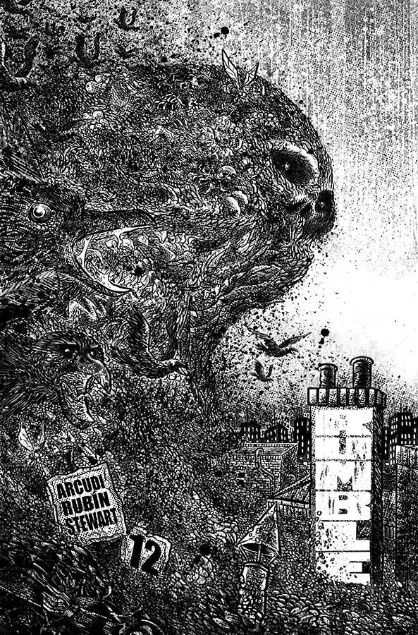 Rumble #12 (Cvr A B&w Rubin) Image Comics Comic Book