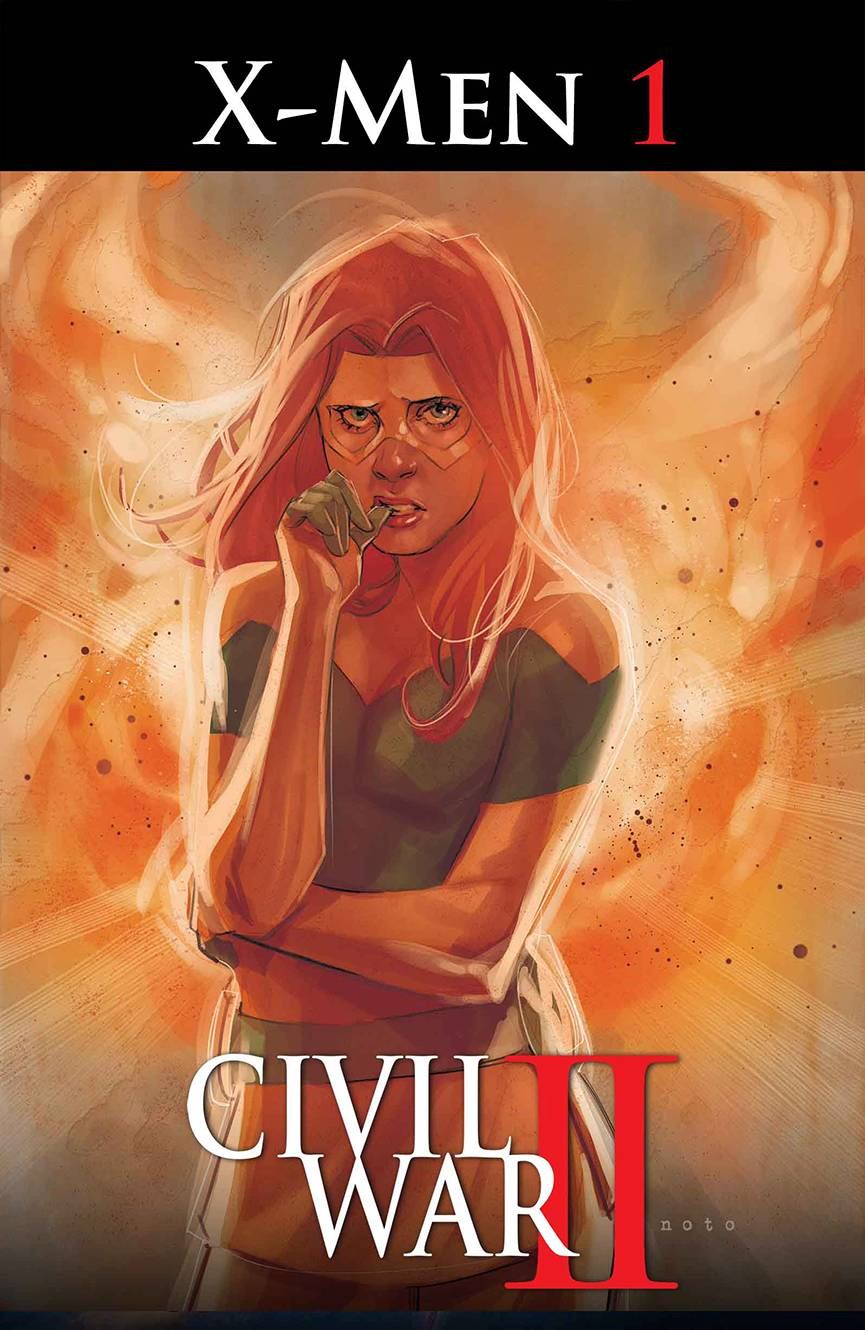 Civil War Ii X-men #1 (Noto Character Var) Marvel Comics Comic Book
