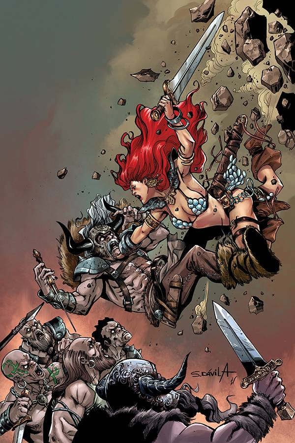Red Sonja Birth Of She Devil #2 10 Copy Davila Virgin Incv (10 Copy Davila Virgin Incv) Dynamite Comic Book