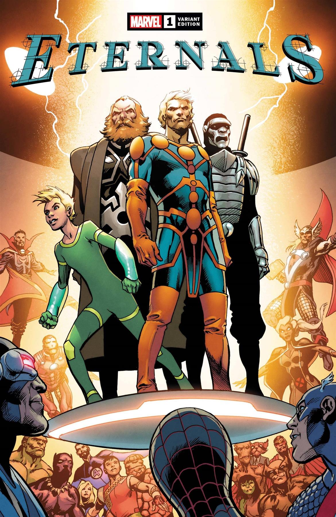 Eternals #1 Davis Var Marvel Comics Comic Book