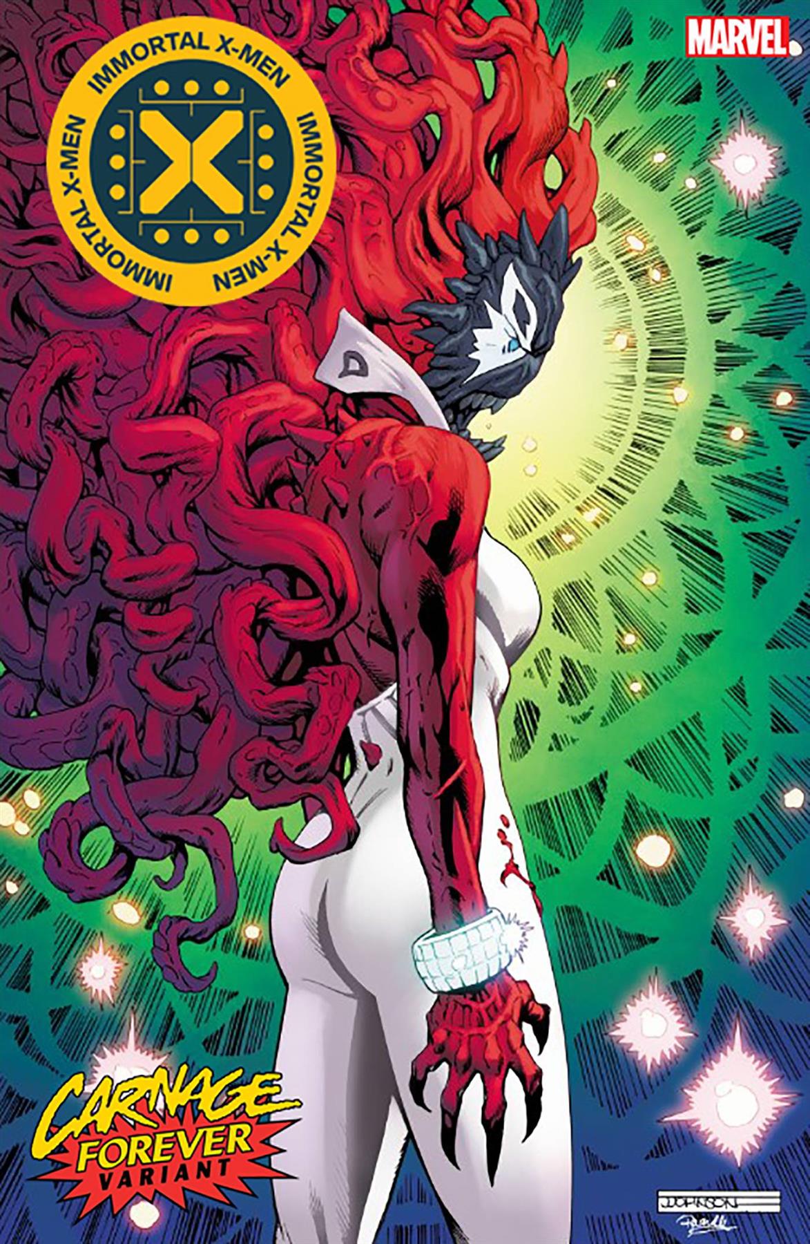 Immortal X-men #1 Carnage Forever Var (Carnage Forever Var) Marvel Prh Comic Book 2022