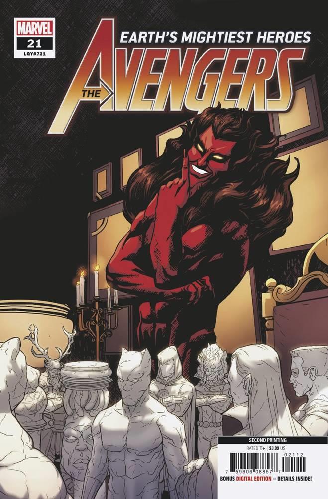Avengers #21 (2nd Ptg Var) Marvel Comics Comic Book