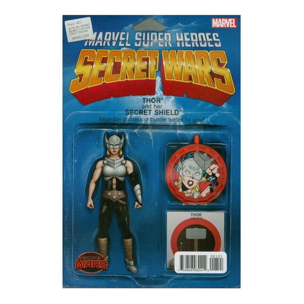 Thors #1 Christopher Action Figure Var (Christopher Action Figure Var) Marvel Comics Comic Book