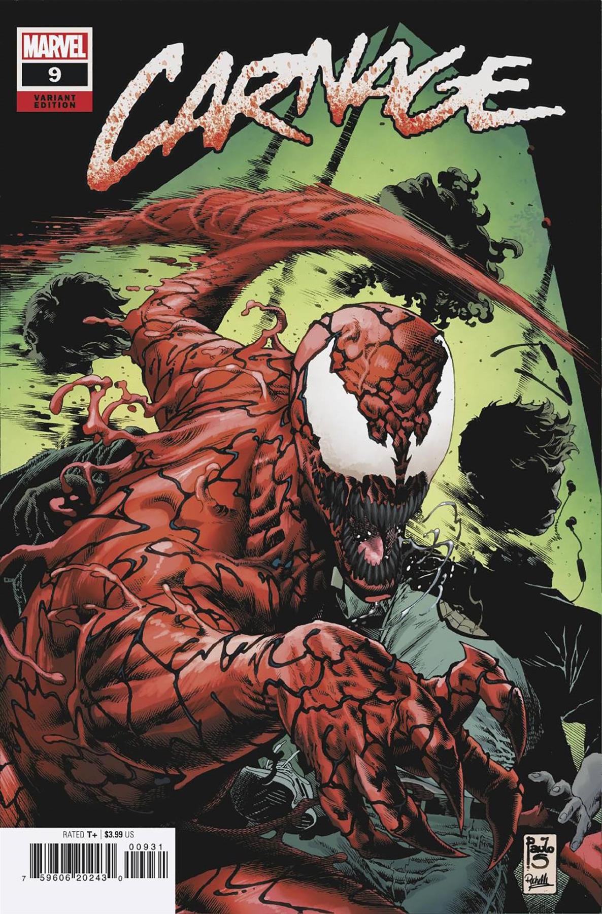 Carnage #9 Siqueira Var (Siqueira Var) Marvel Prh Comic Book 2022