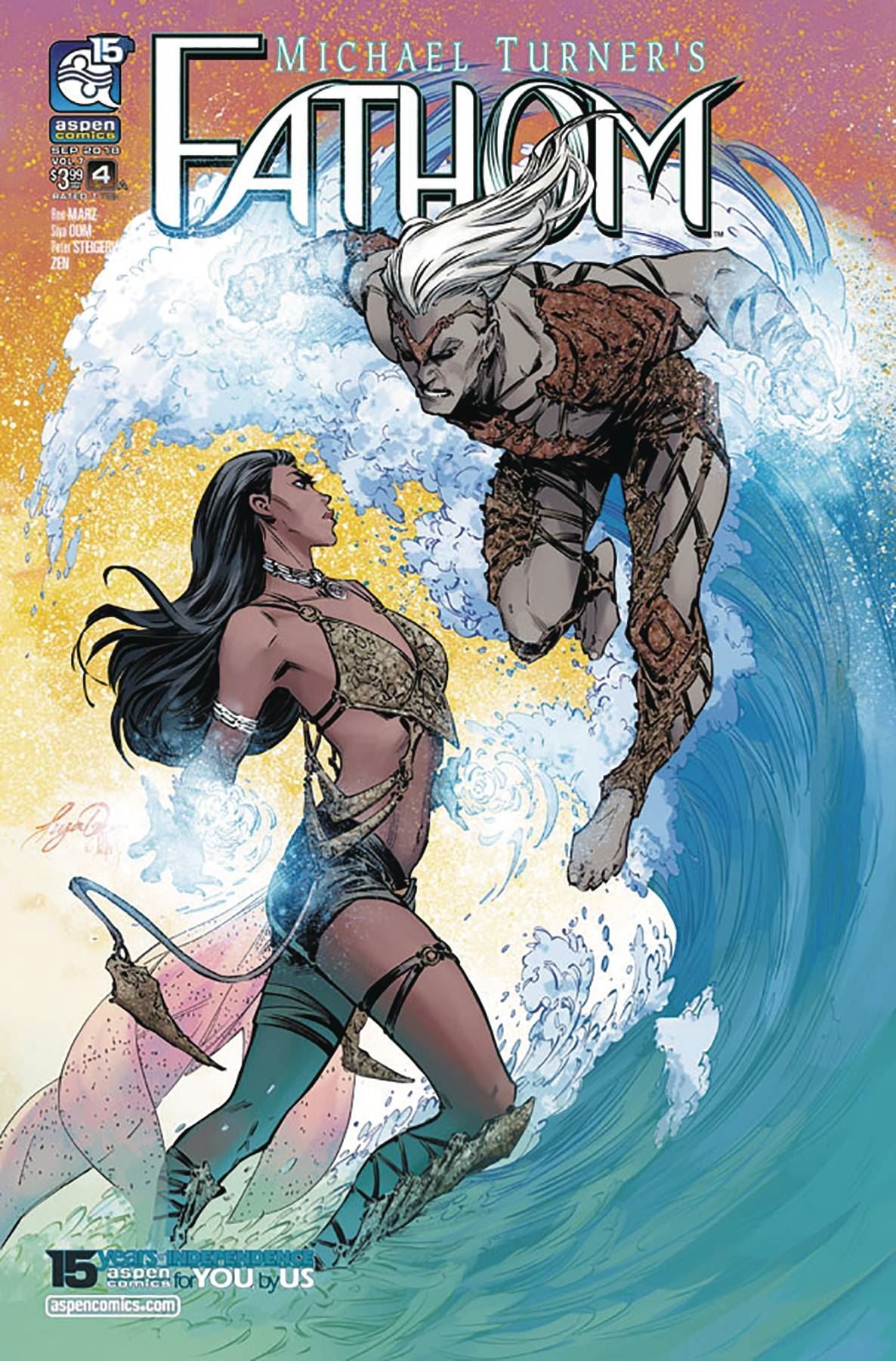 Fathom Vol 7 #4 Cvr A Oum (Cvr A Oum) Aspen Mlt Inc Comic Book