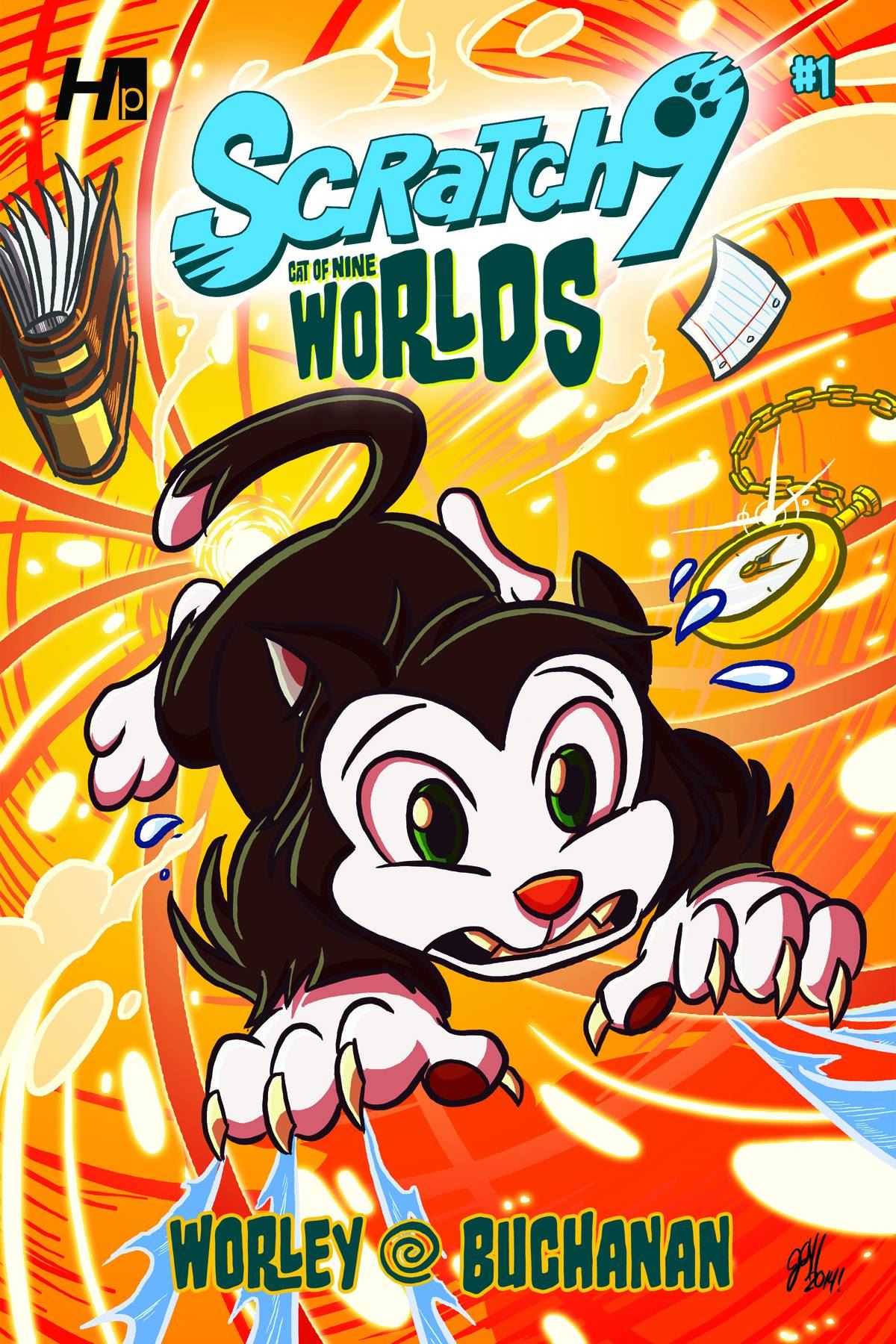 Scratch 9 Cat Of Nine Worlds #1 Reg Cvr Comic Book