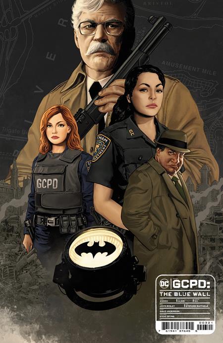 Gcpd The Blue Wall #3 (of 6) Cvr B Steve Epting Card Stock Var DC Comics Comic Book