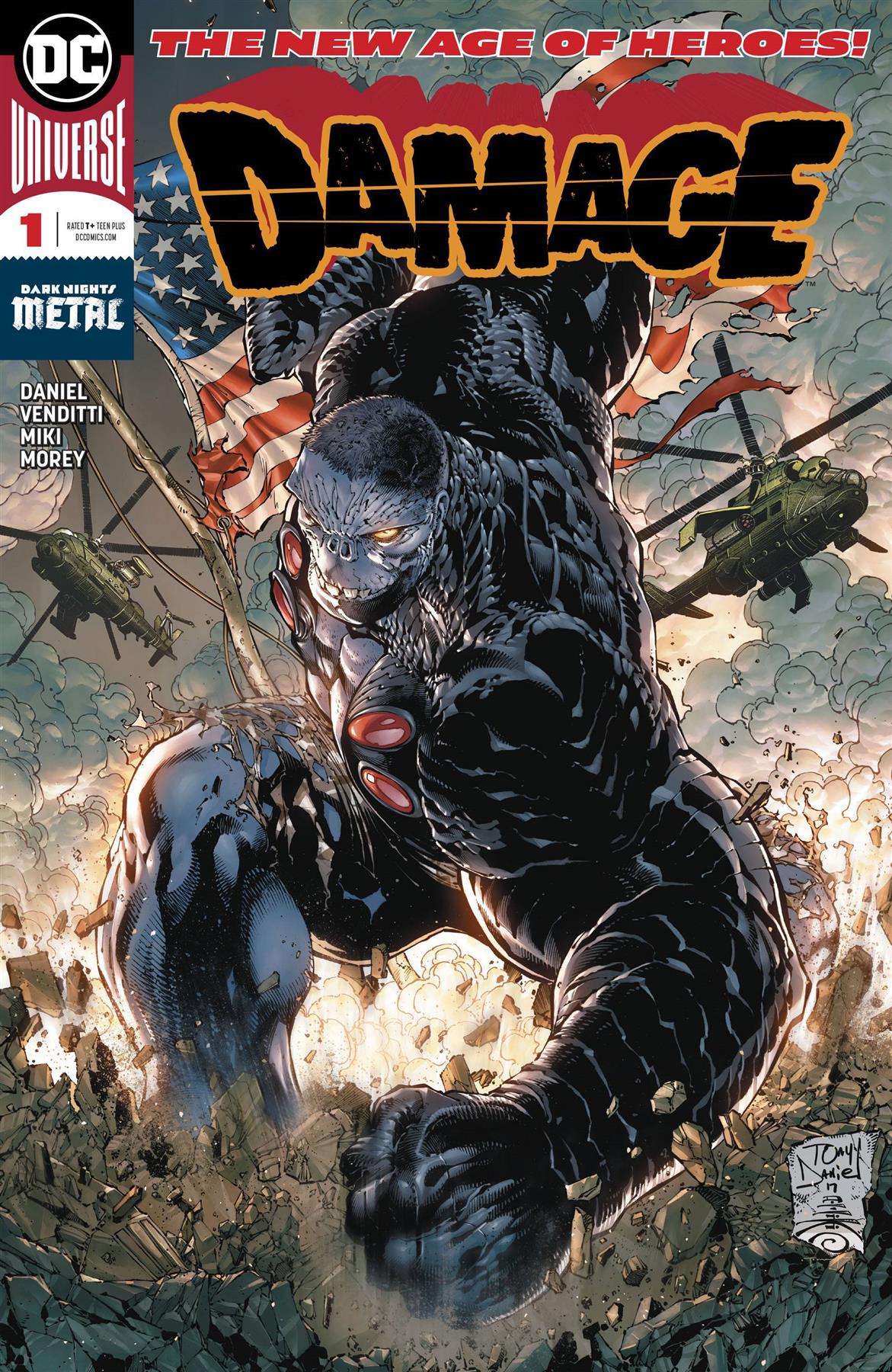 Damage #1 2nd Ptg DC Comics Comic Book