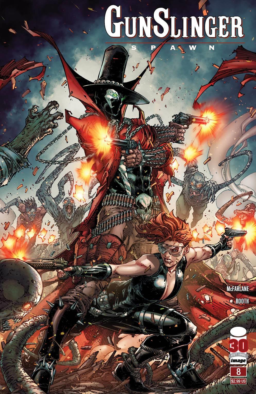 Gunslinger Spawn #8 Cvr C Booth Image Comics Comic Book