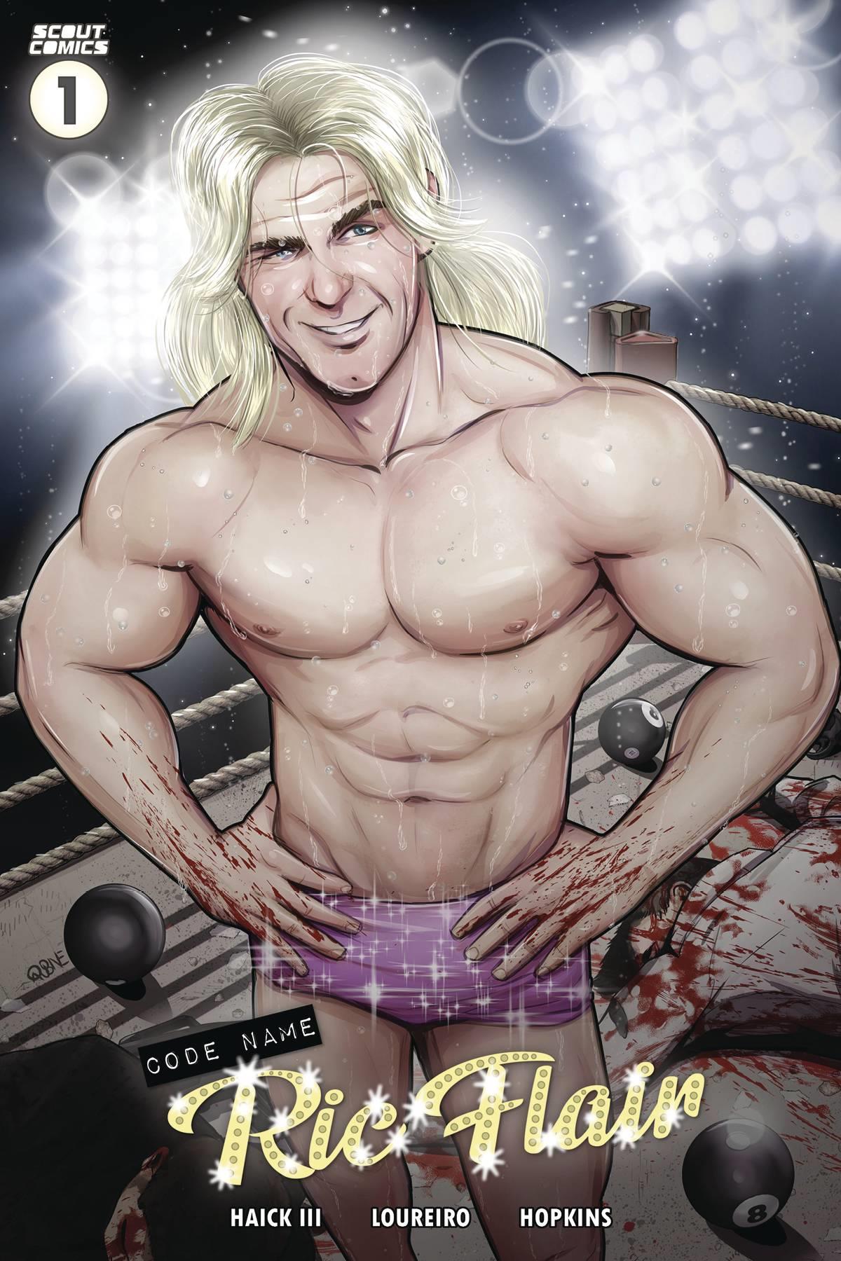 Codename Ric Flair Magic Eightball #1 Cvr C Ruben Cubiles Scout Comics Comic Book