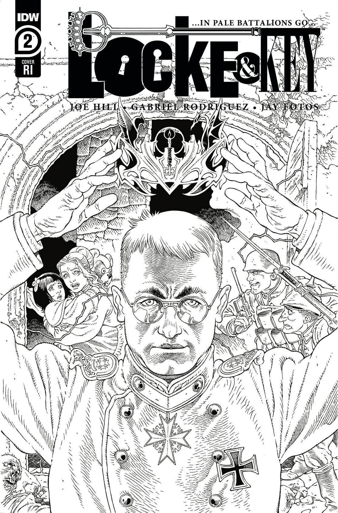 Locke & Key In Pale Battalions Go #2 (10 Copy Incv Rodriguez) Idw Publishing Comic Book 2020