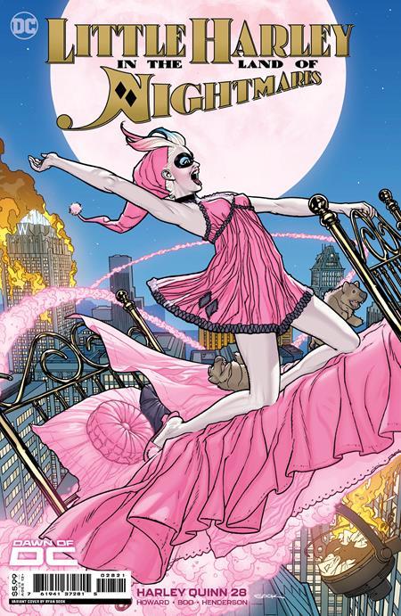 Harley Quinn #28 Cvr B Ryan Sook Card Stock Var DC Comics Comic Book