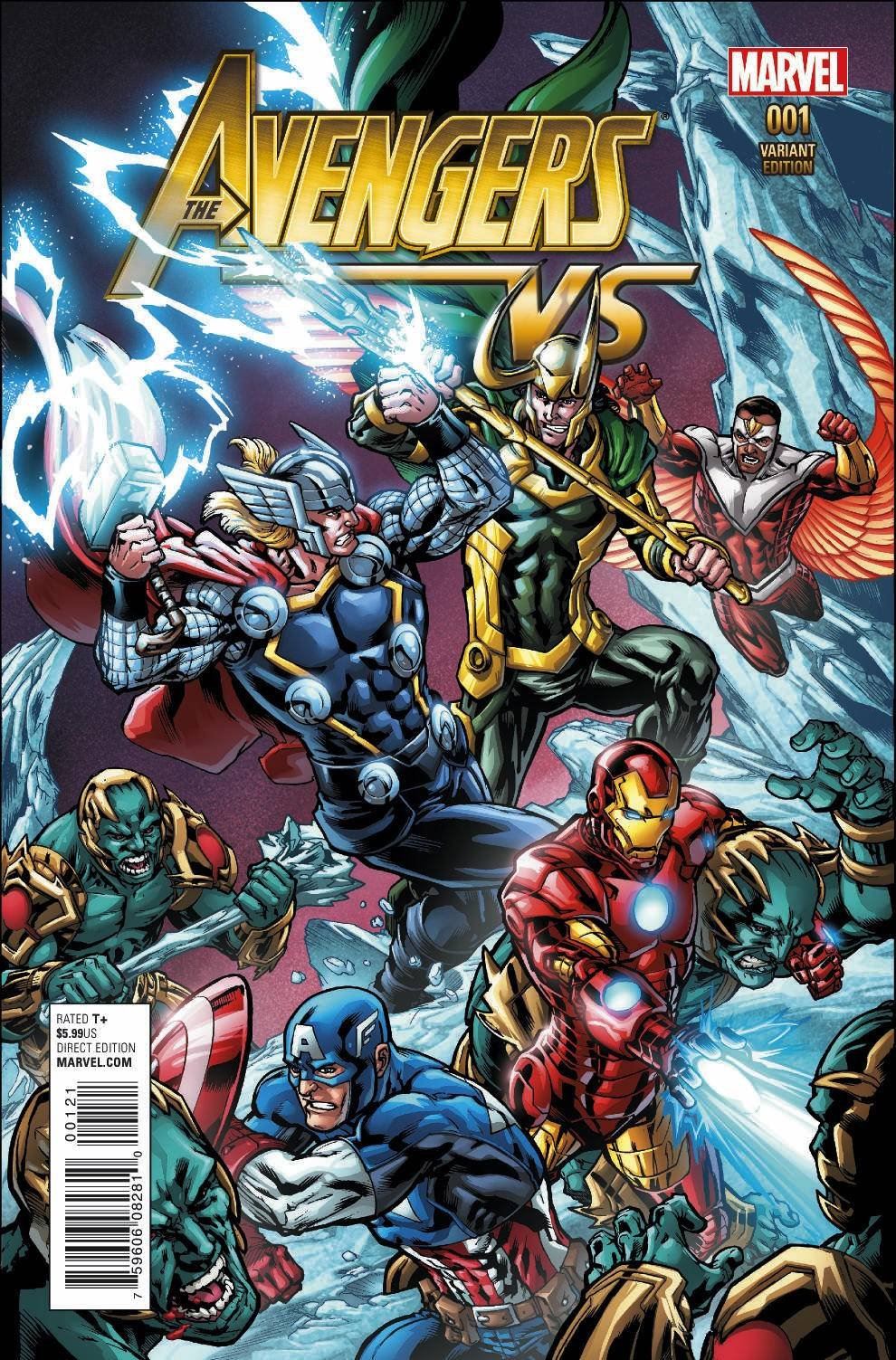 Avengers Vs #1 Ryan Var () Marvel Comics Comic Book