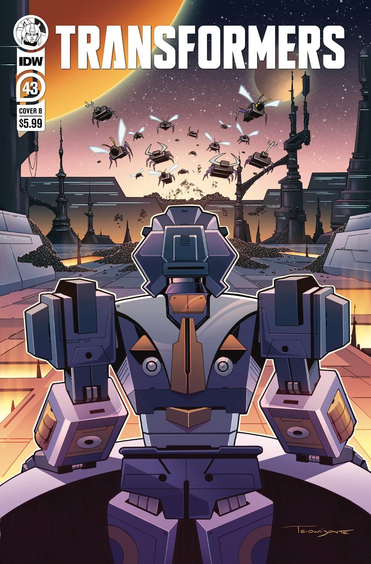 Transformers #43 Cvr B Deer Idw Publishing Comic Book