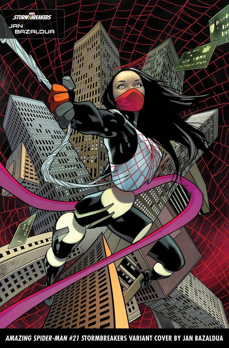Amazing Spider-man #21 Bazaldua Stormbreakers Var (Bazaldua Stormbreakers Var) Marvel Prh Comic Book 2023