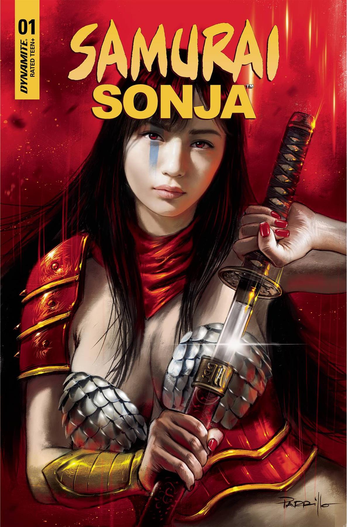 Samurai Sonja #1 Cvr A Parrillo Dynamite Comic Book