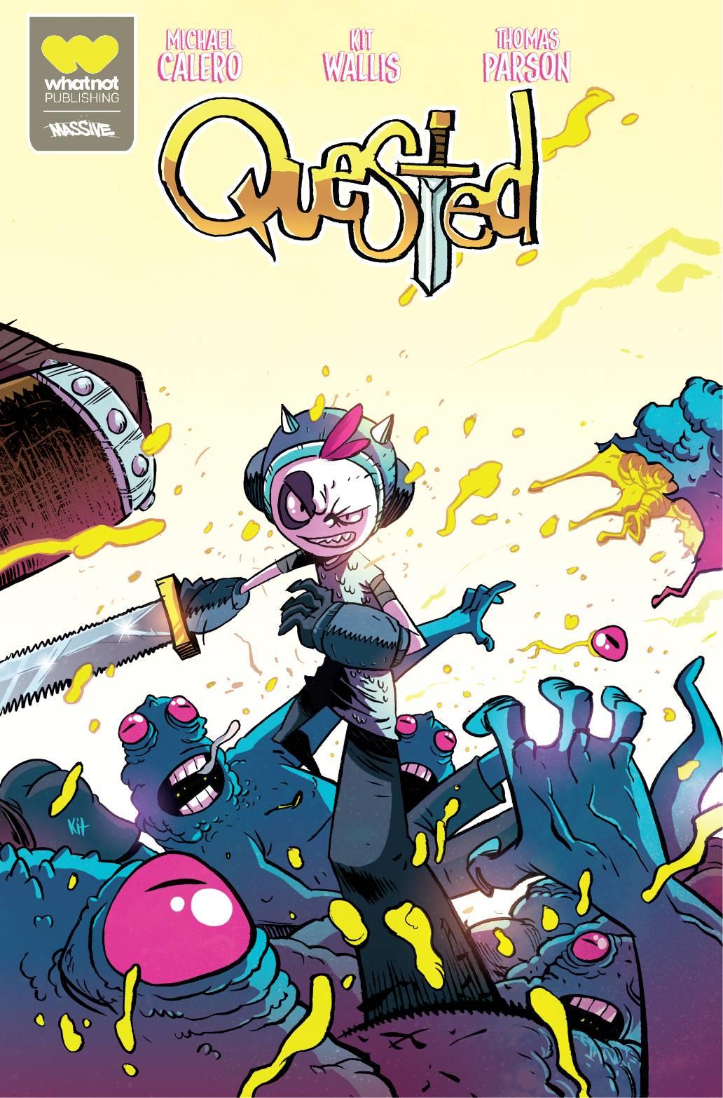 Quested #1 Cvr D Wallis Connecting Cvr Jinx (Cvr D Wallis Connecting Cvr Jinx) Whatnot Publishing Comic Book 2022