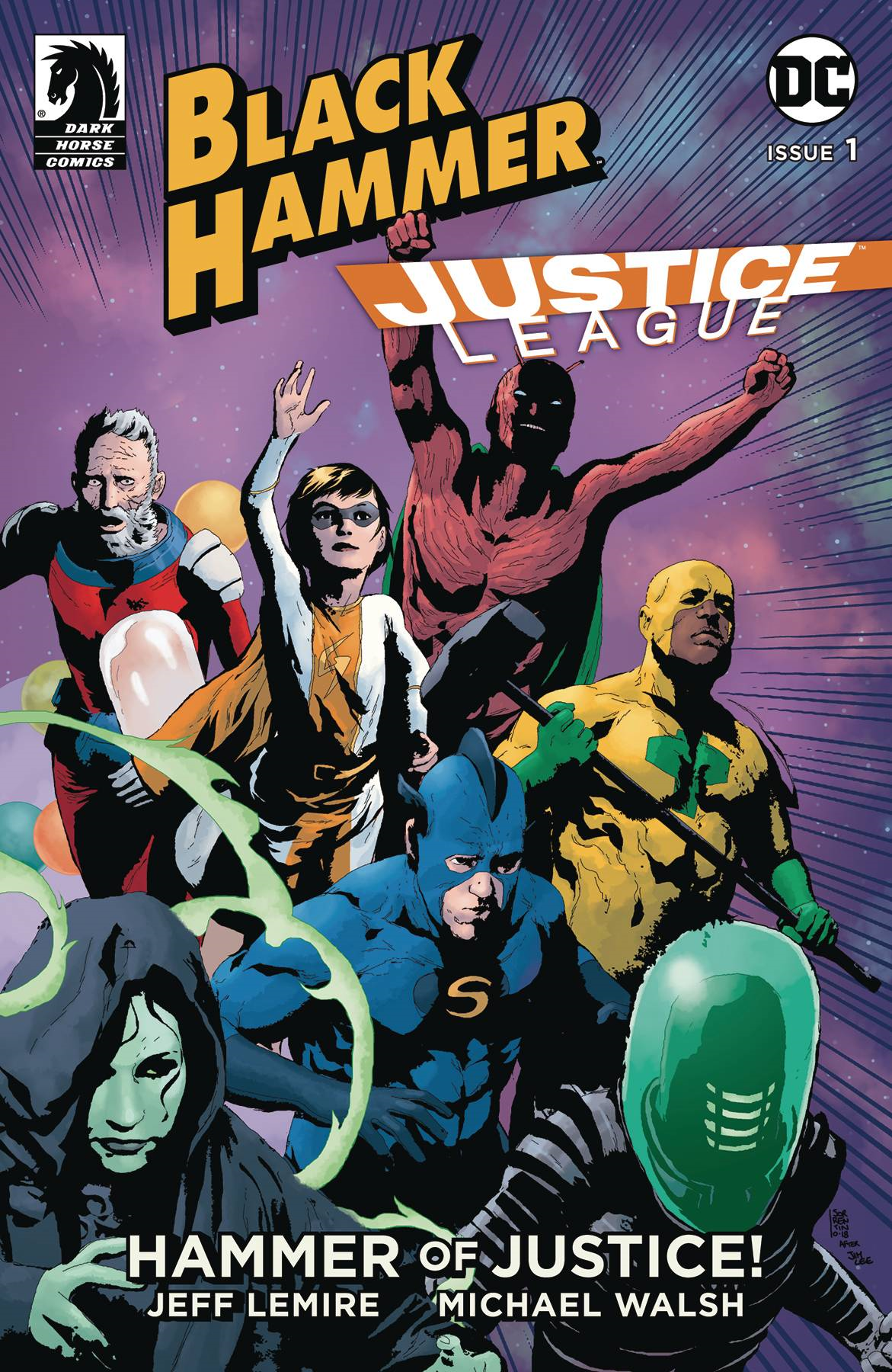 Black Hammer Justice League #1 (Cvr B Sorrentino) Dark Horse Comics Comic Book