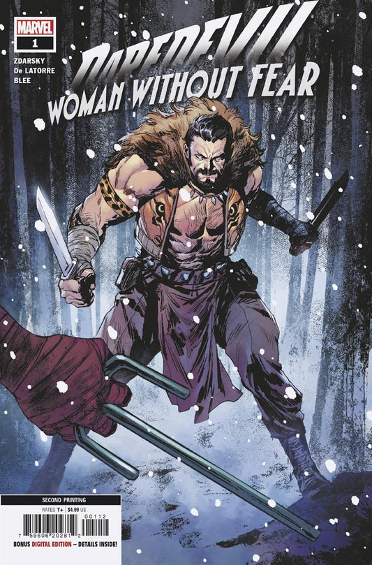 Daredevil Woman Without Fear #1 (of 3) 2nd Ptg De Latorre Va Marvel Prh Comic Book