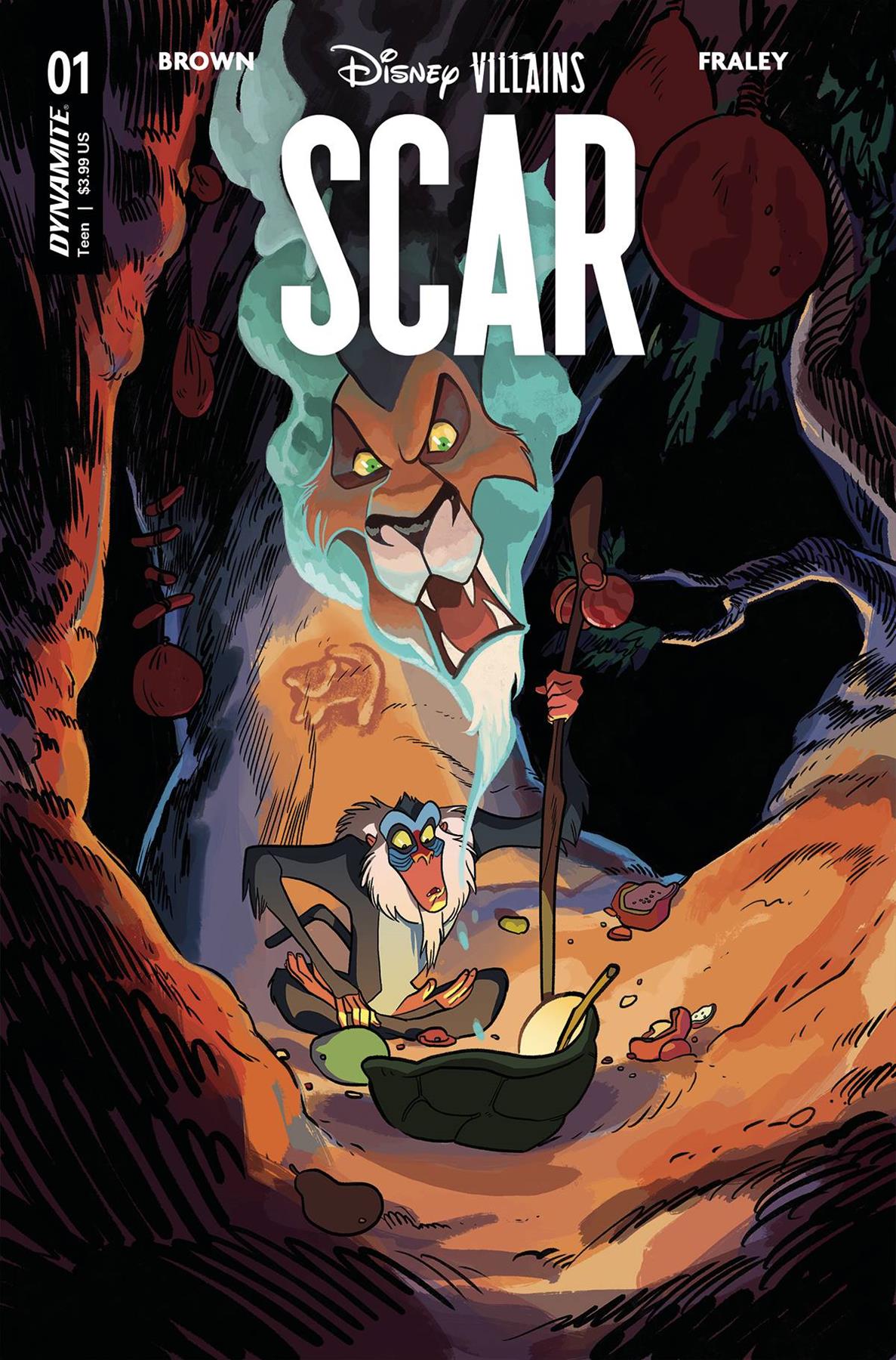 Disney Villains Scar #1 Cvr C Henderson Dynamite Comic Book