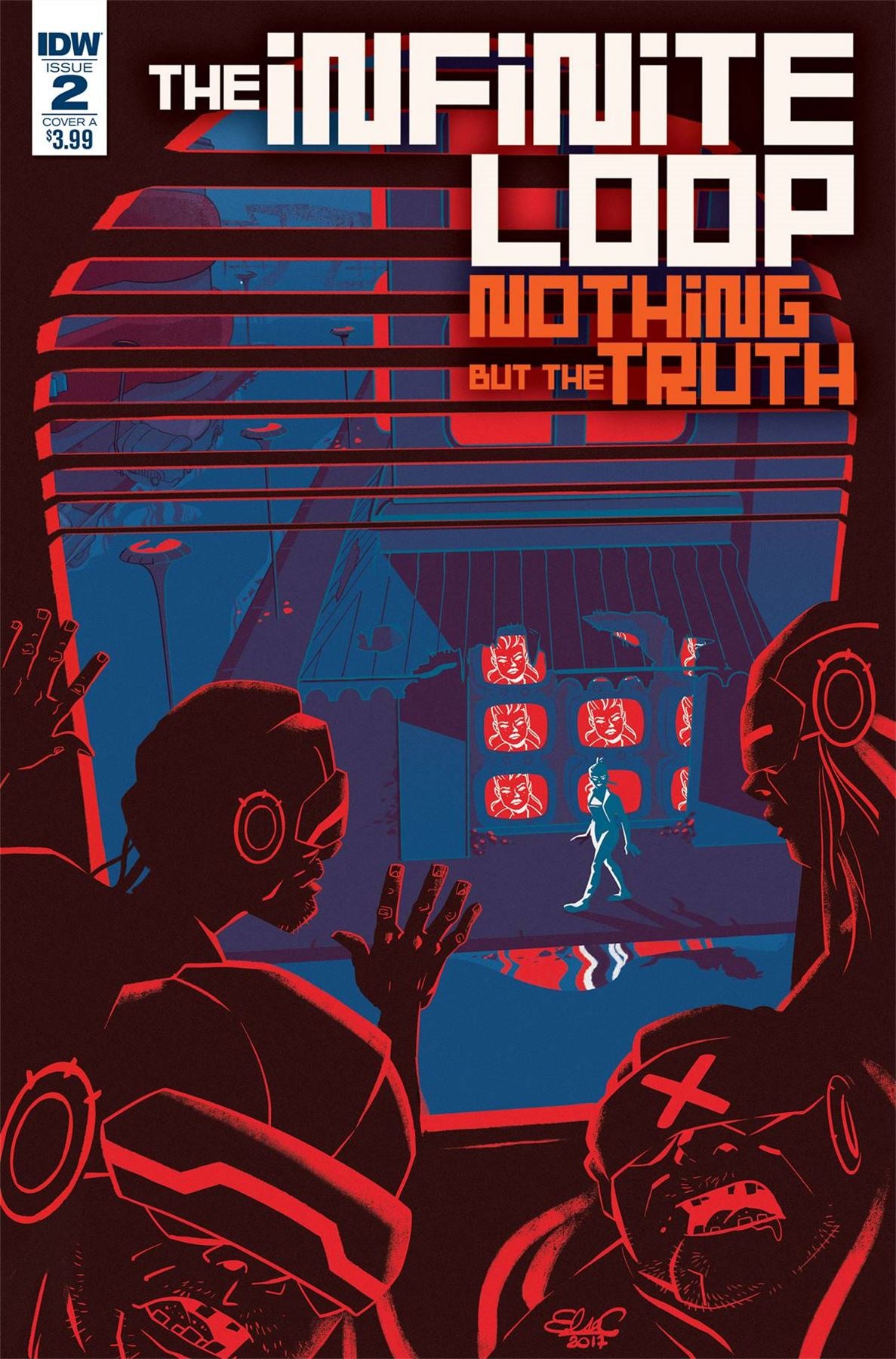Infinite Loop Nothing But The Truth #2 (Cvr A Charretier) Idw Publishing Comic Book