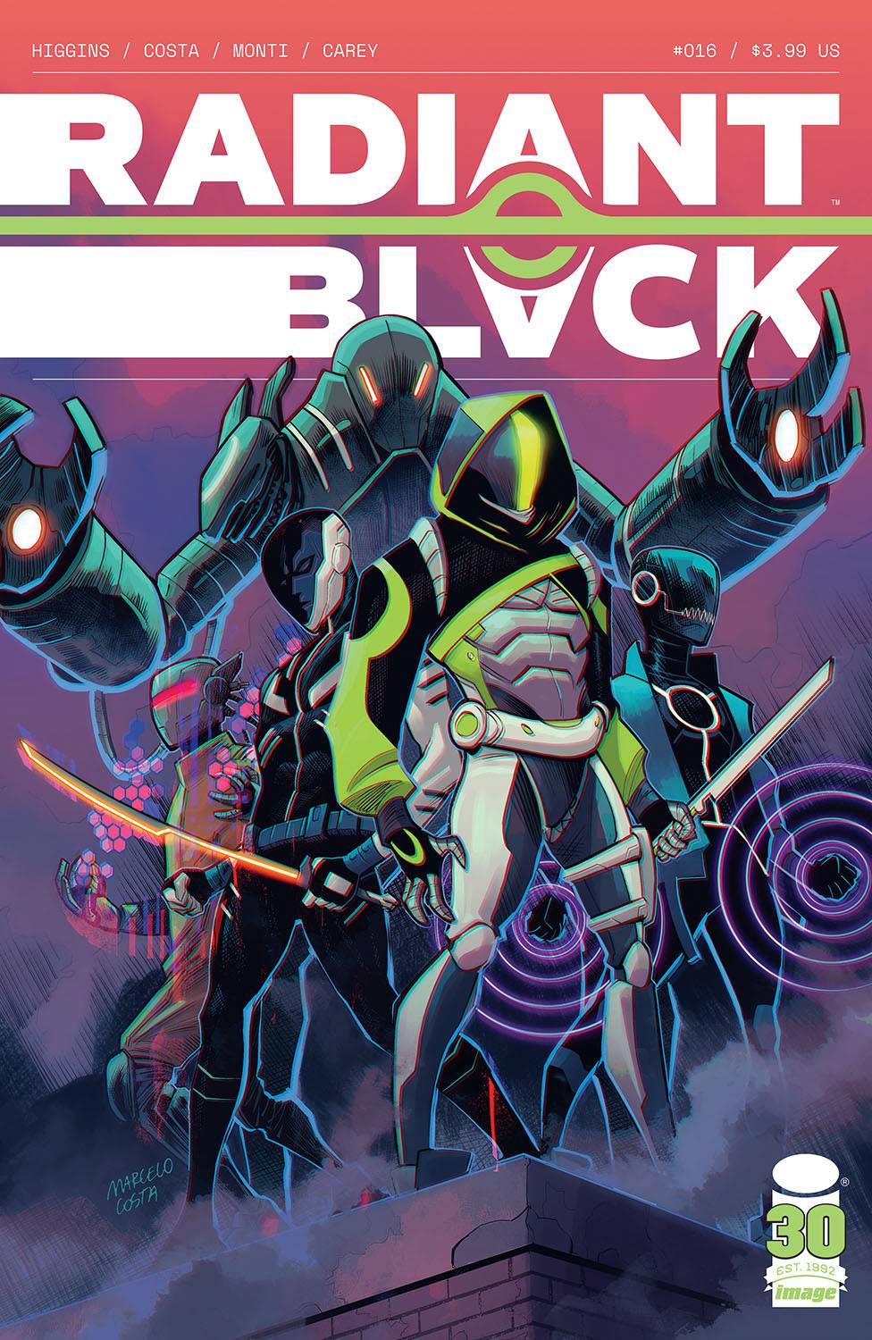 Radiant Black #16 Cvr A Costa Image Comics Comic Book