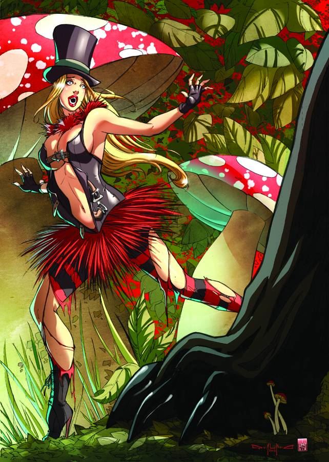 Wonderland #16 C Cvr Qualano Zenescope Comics Comic Book