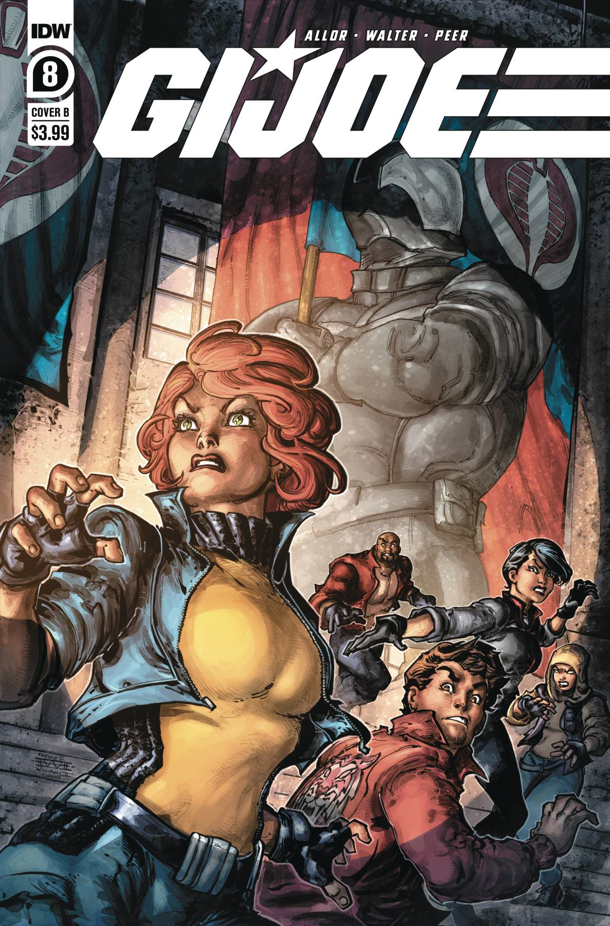 Gi Joe #8 (Cvr B Williams Ii) Idw Publishing Comic Book 2020