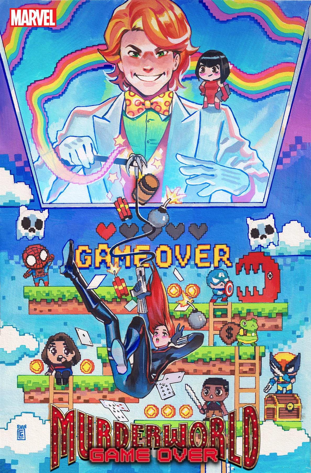 Murderworld Game Over #1 Gonzales Var () Marvel Prh Comic Book 2023