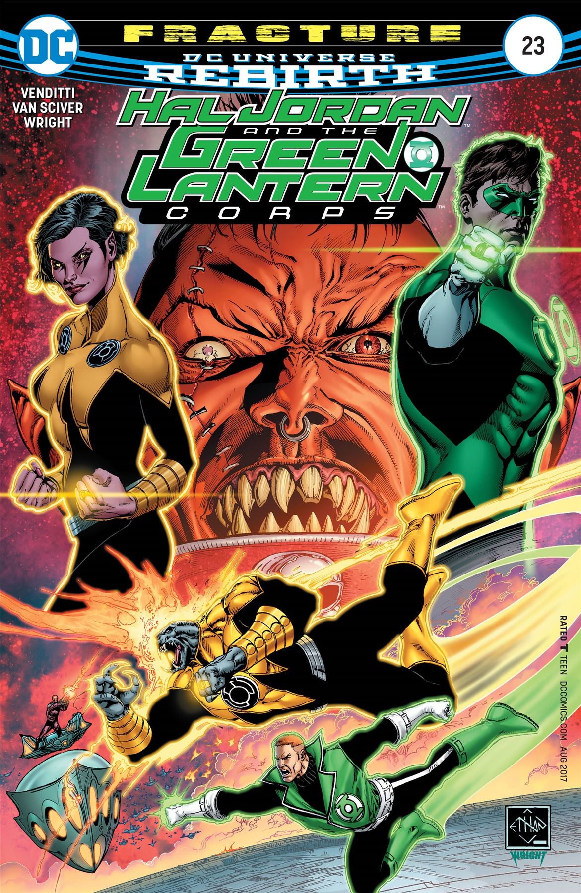 Hal Jordan And The Green Lantern Corps #23 DC Comics Comic Book