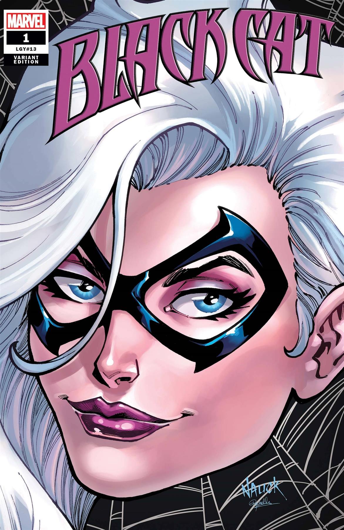 Black Cat #1 Nauck Headshot Var Kib (Nauck Headshot Var Kib) Marvel Comics Comic Book 2020