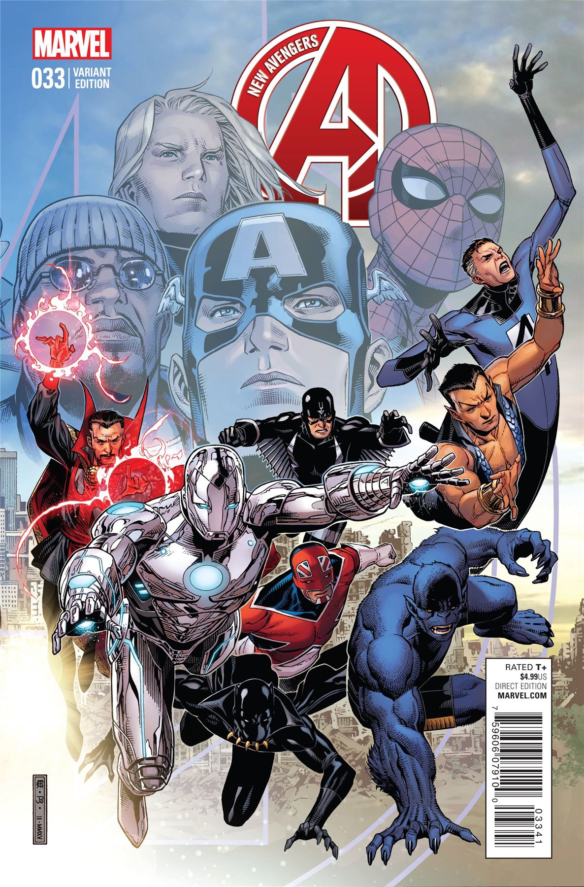 New Avengers #33 Cheung End Of An Era Var (Cheung End Of An Era Var) Marvel Comics Comic Book