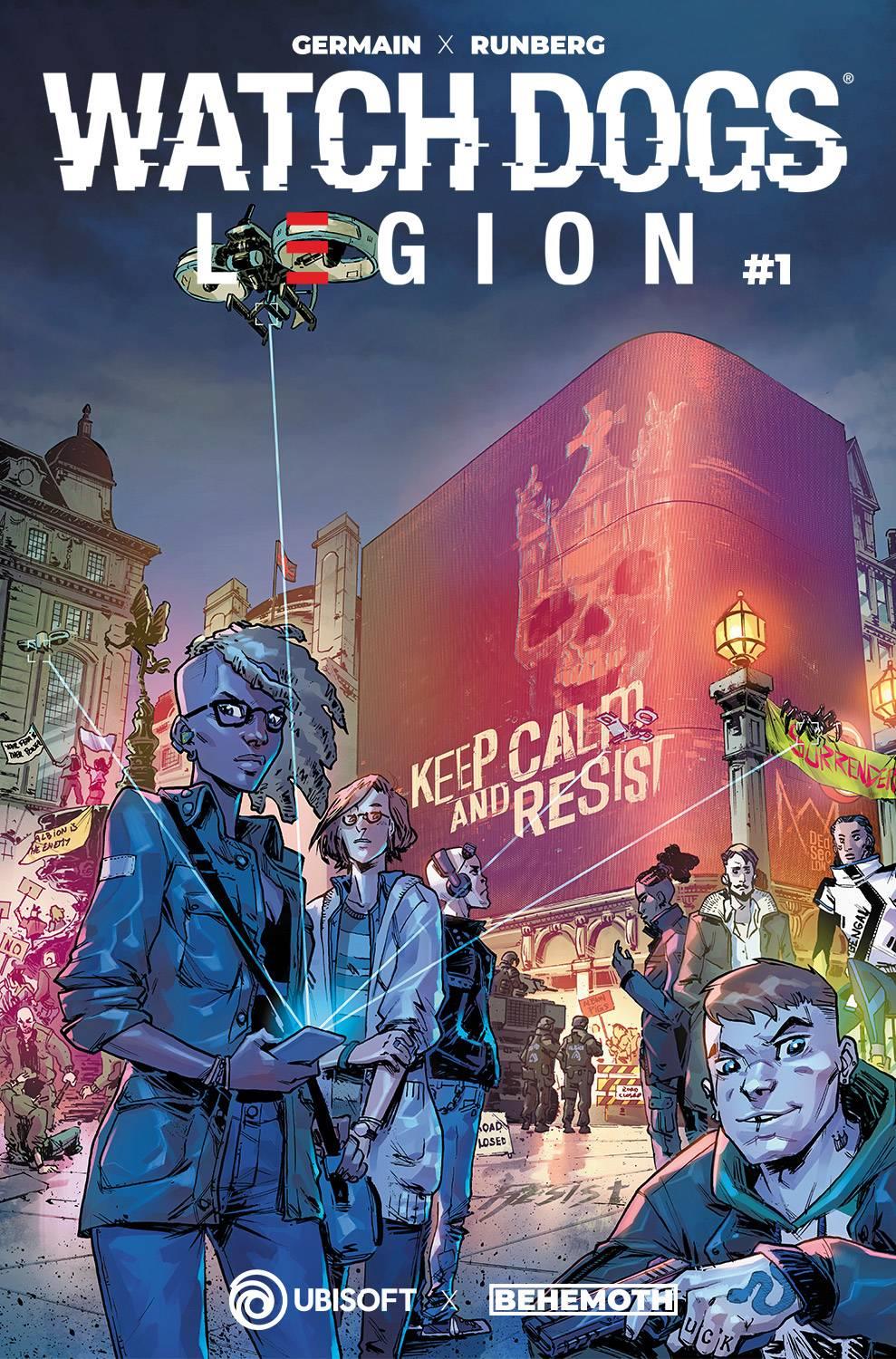 Watch Dogs Legion #1 (of 4) Cvr D 10 Copy Incv Germain (mr) Behemoth Comics Comic Book