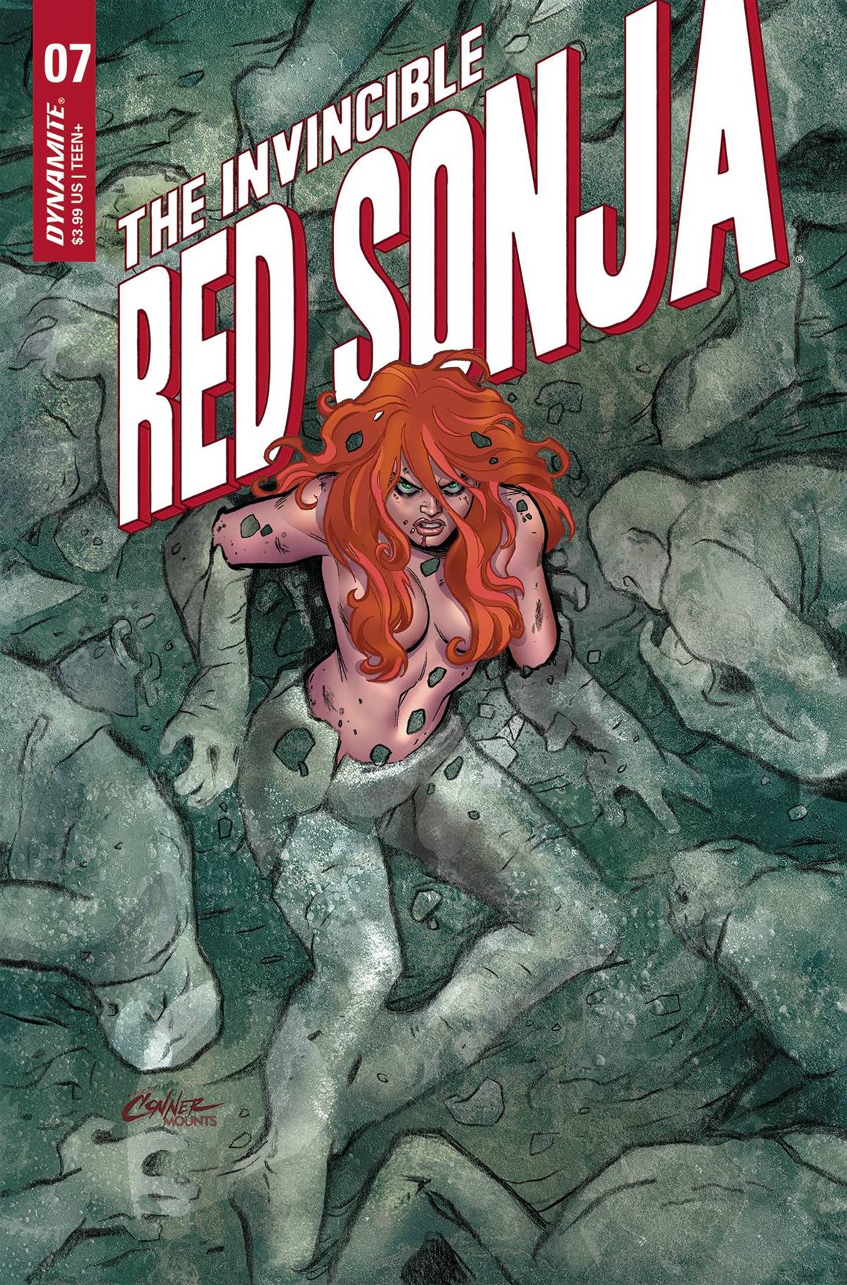 Invincible Red Sonja #7 Cvr A Conner Dynamite Comic Book
