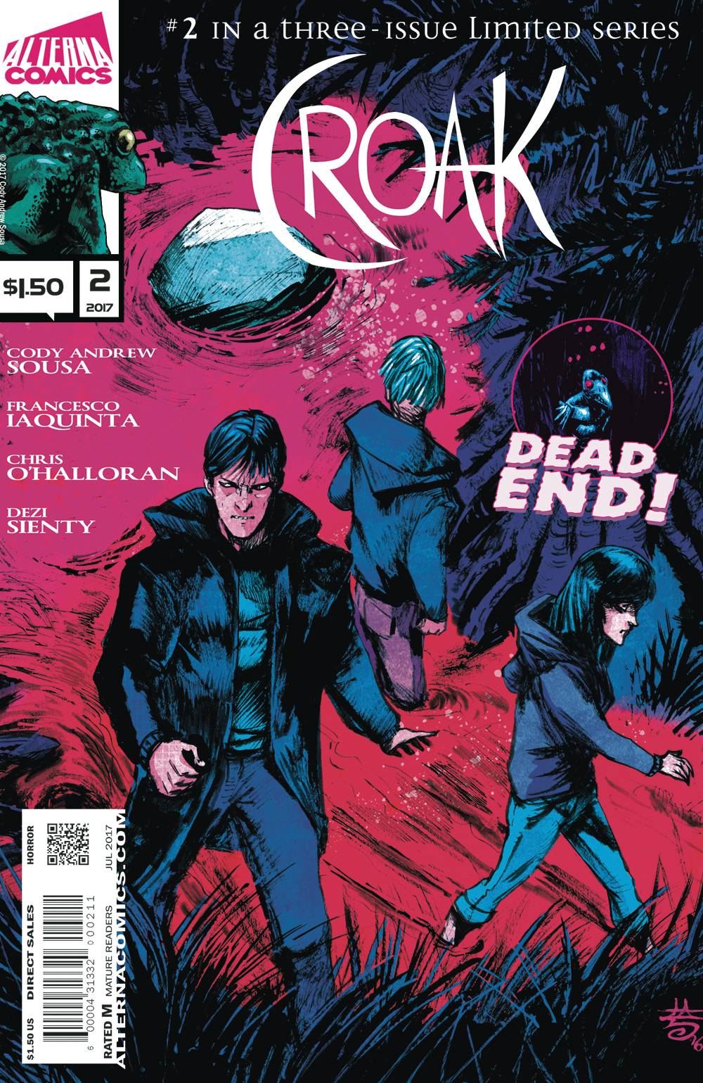 Croak #2 Alterna Comics Comic Book