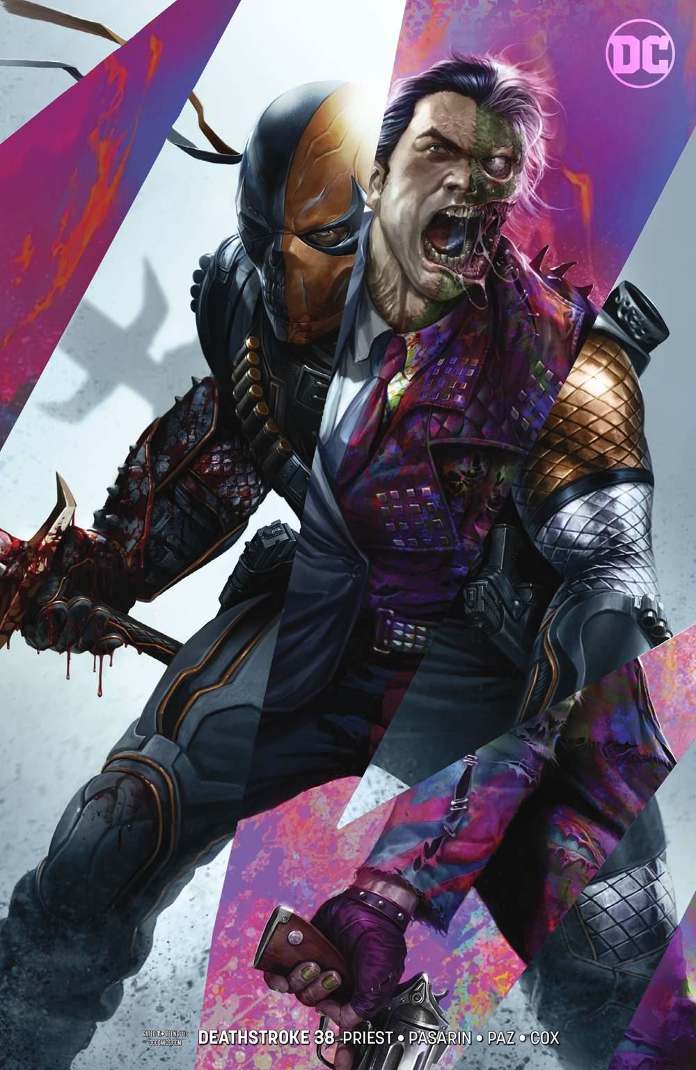 Deathstroke #38 (Var Ed (arkham)) DC Comics Comic Book