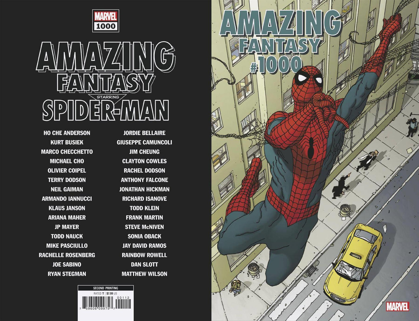 Amazing Fantasy #1000 2nd Ptg Mcniven Var Marvel Prh Comic Book