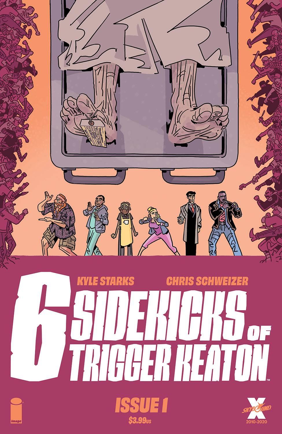 Six Sidekicks Of Trigger Keaton #1 Cvr A Schweizer (mr) Image Comics Comic Book