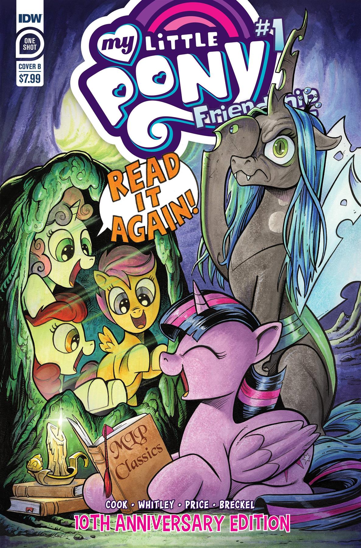 Mlp Friendship Is Magic 10th Annv Cvr B Price () Idw Publishing Comic Book 2022