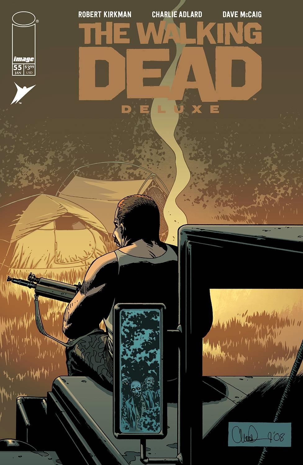 Walking Dead Dlx #55 Cvr B Adlard & Mccaig (mr) Image Comics Comic Book