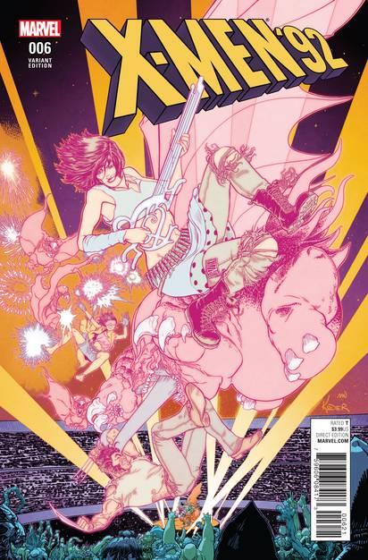 X-men 92 #6 (Kuder Var) Marvel Comics Comic Book